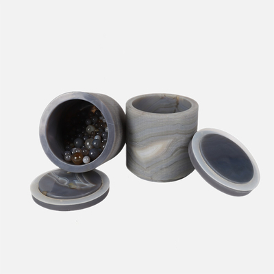 Twardy 100ml - 5L Lab Ball Mill Jars Agat Mielenie Z Pokrywką